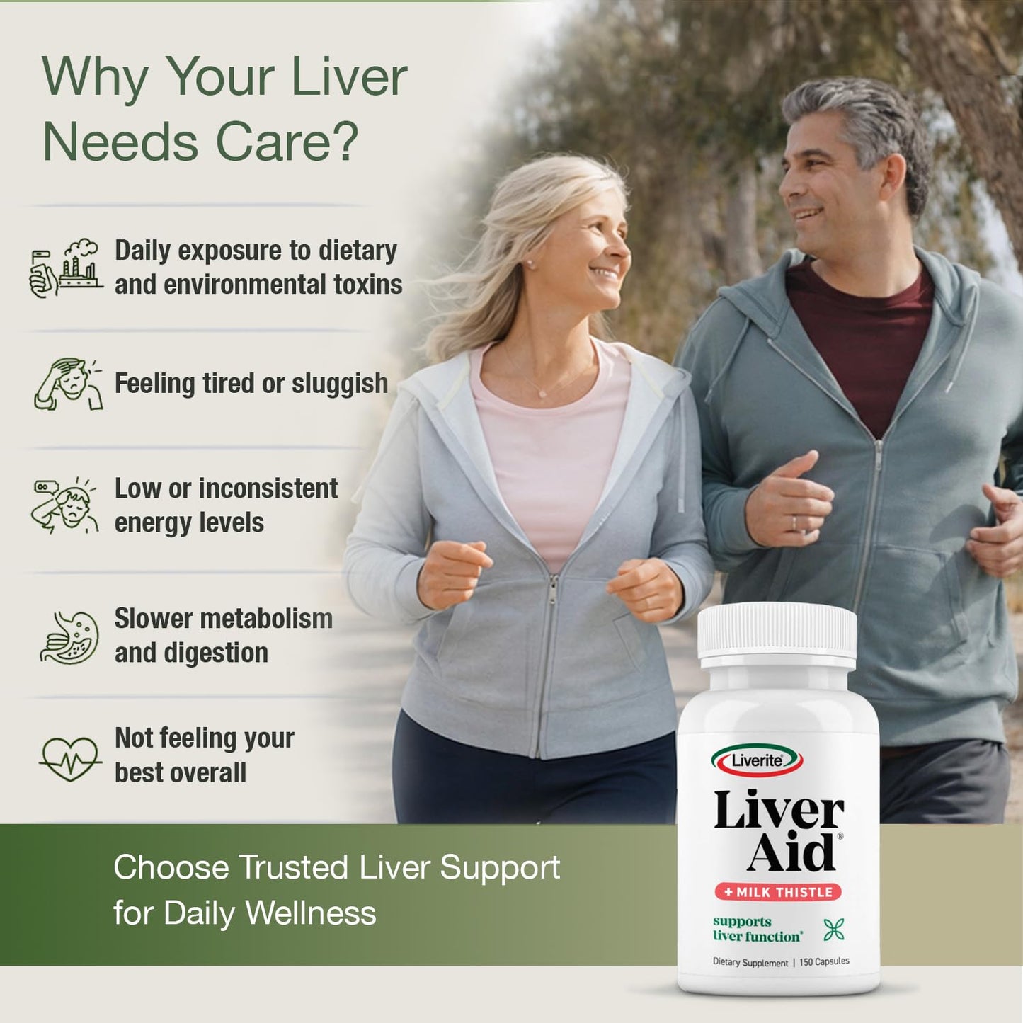 LIVERITE Liver Aid Capsules 300 Count