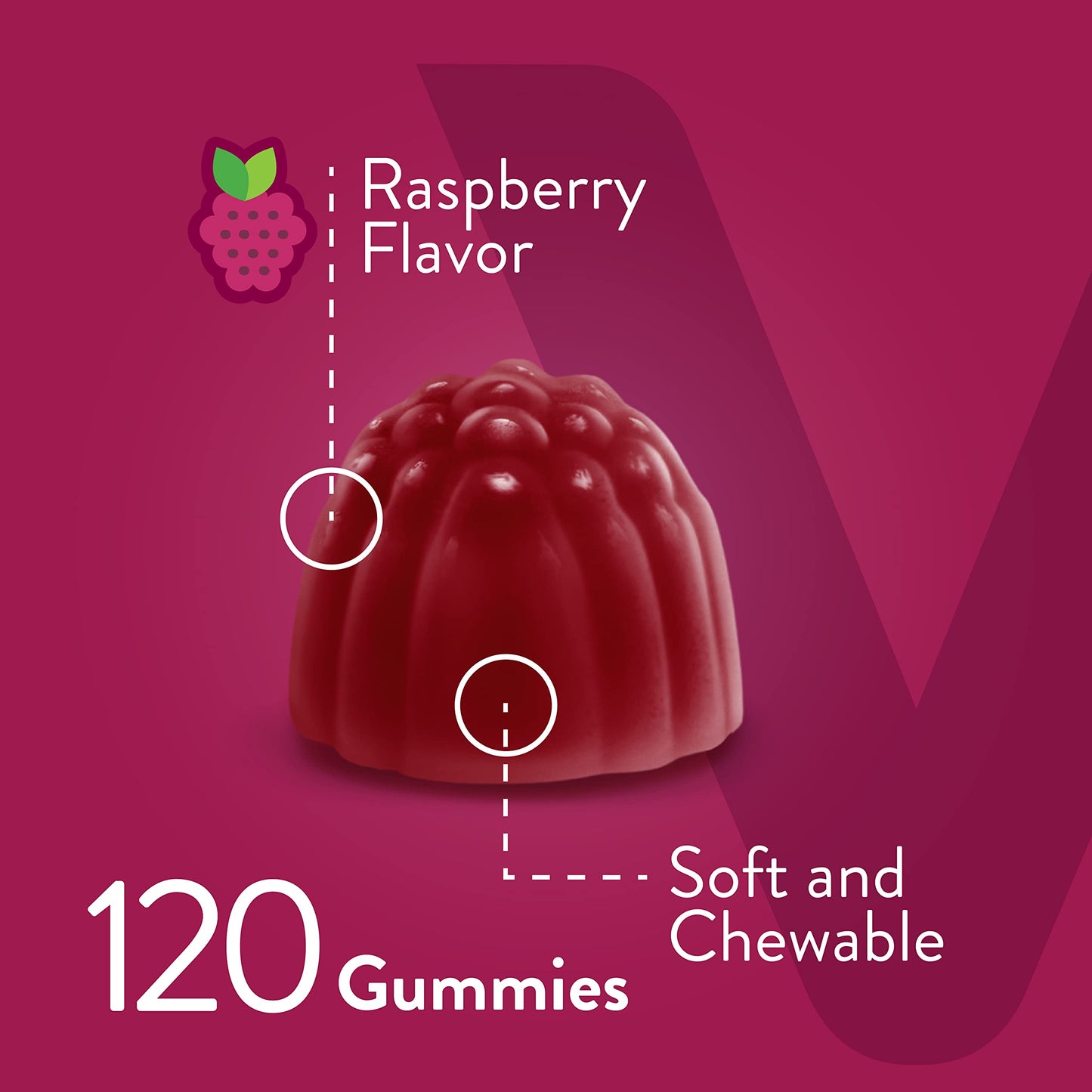 Viteey Collagen Gummies with Biotin Gummy, 120 Count