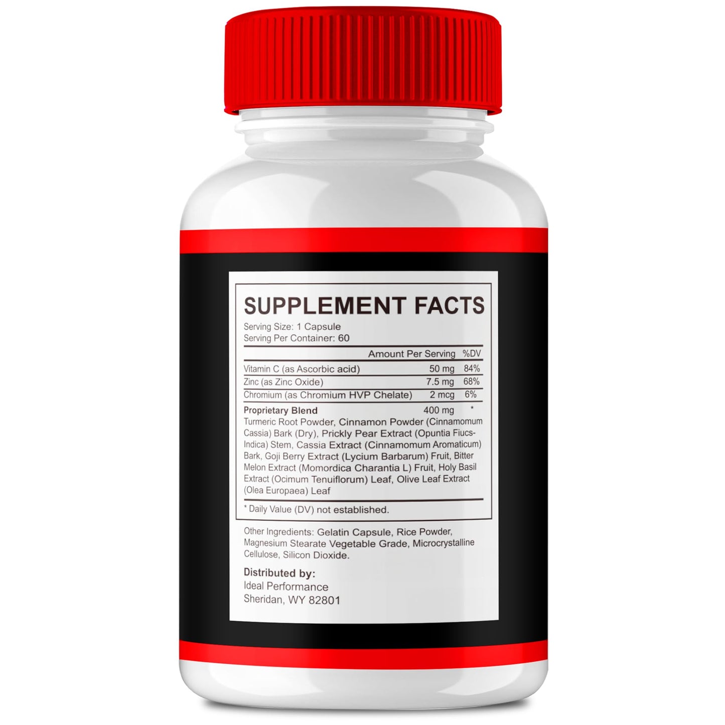 IDEAL PERFORMANCE Bio Glyco Advanced Blood Formula Capsules, 300 Count