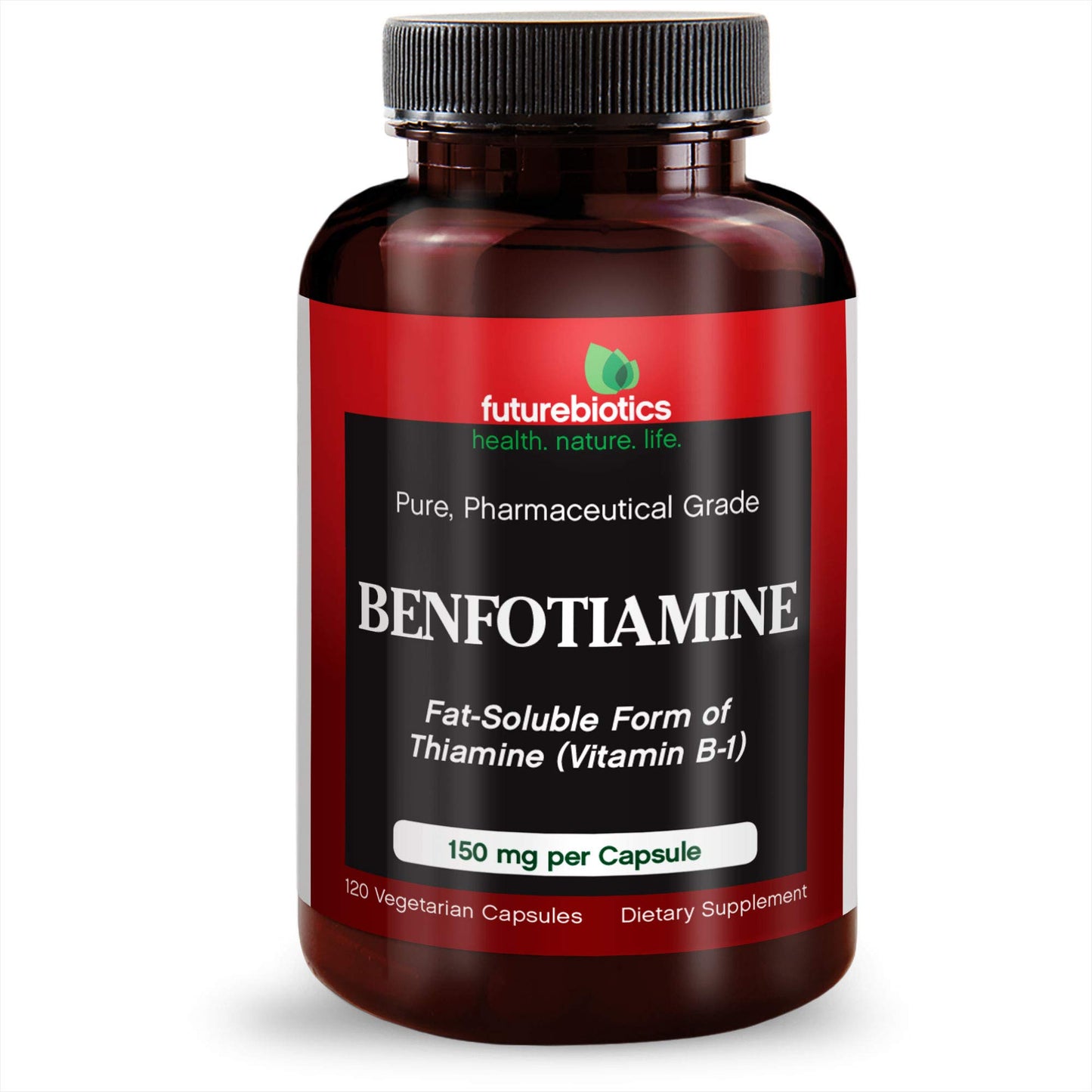 Futurebiotics Benfotiamine 150 mg Vegetarian Capsules, 120 Count