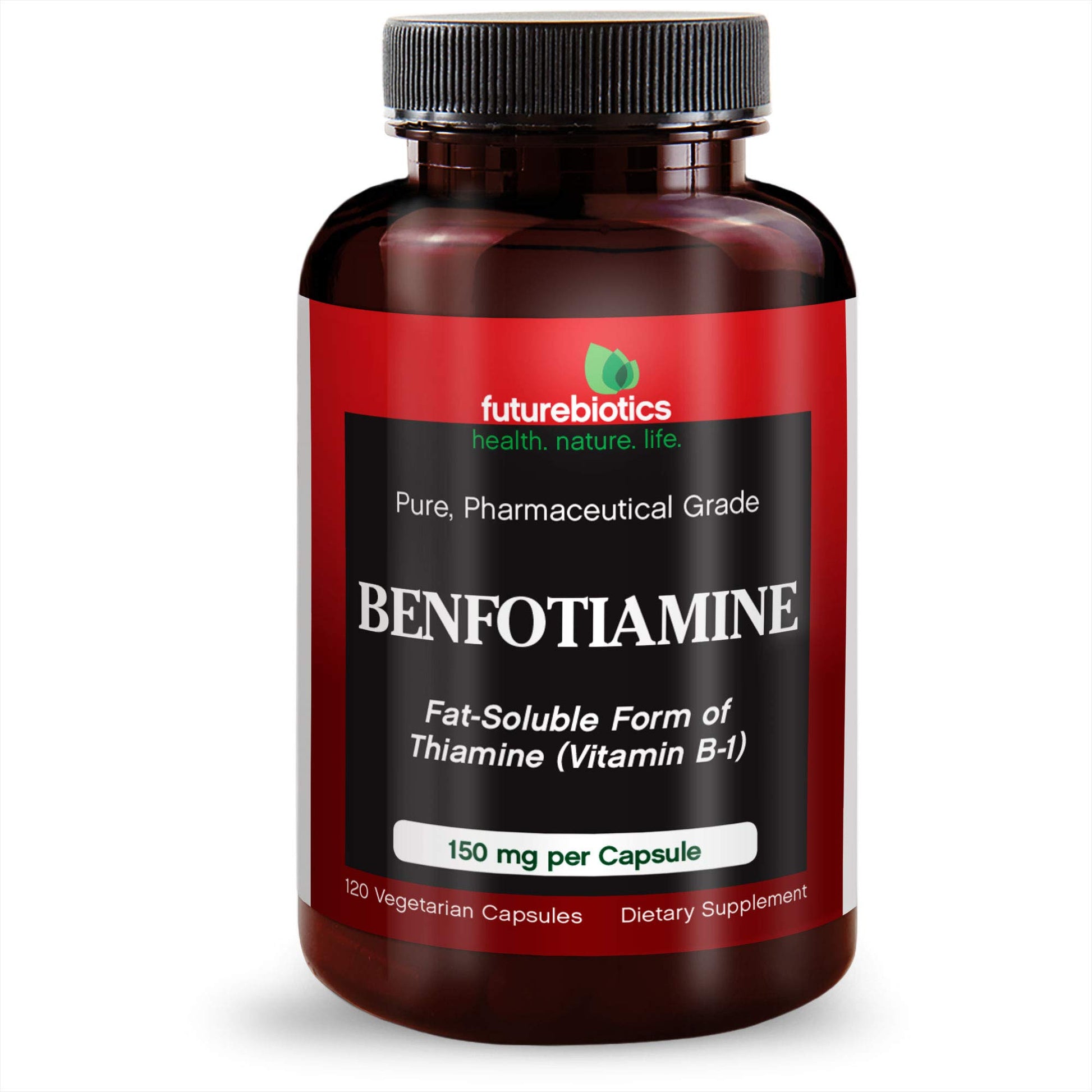 Futurebiotics Benfotiamine 150 mg Vegetarian Capsules, 120 Count