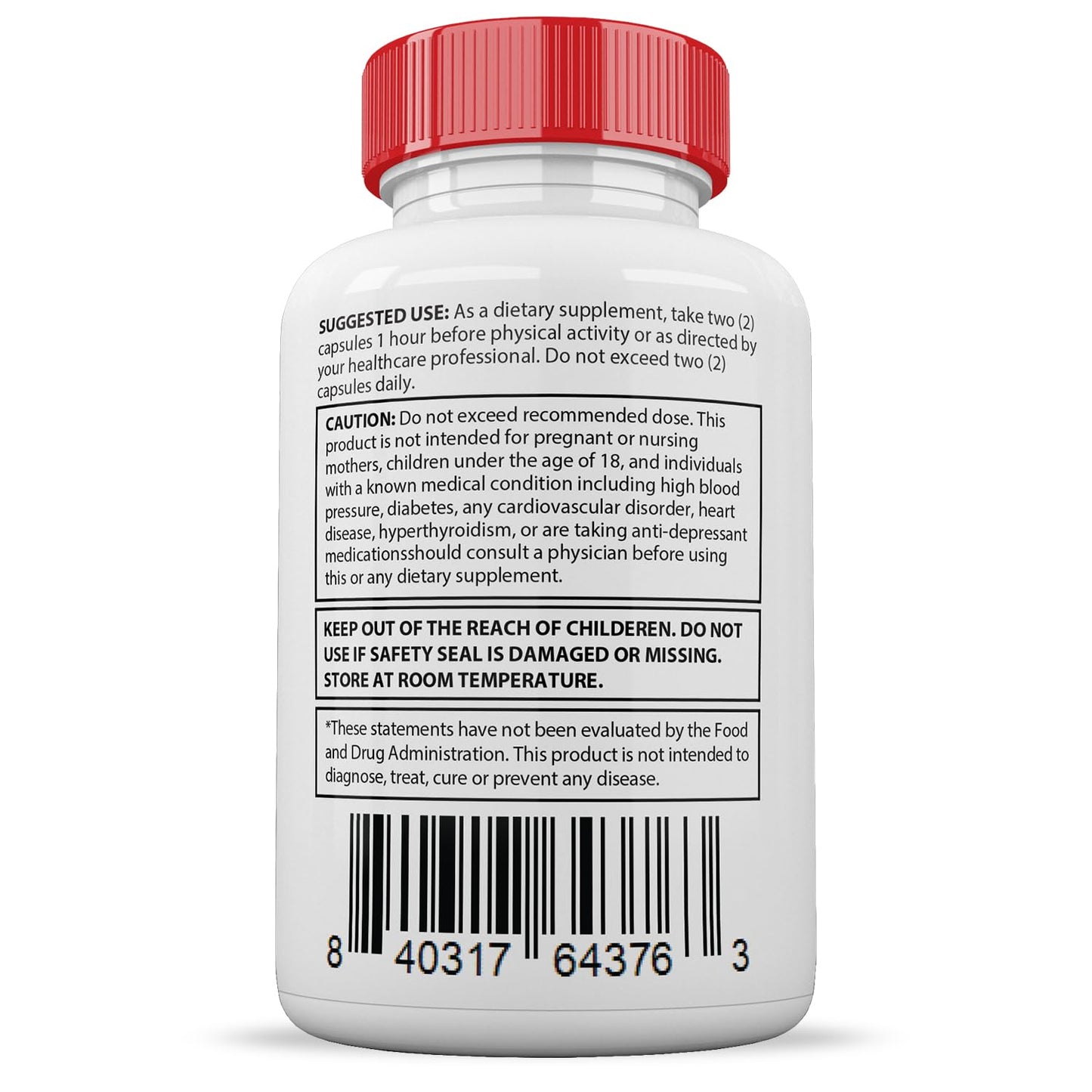 Justified Laboratories Vital Grow XL Capsules 1484MG Advanced Formula Proprietary Blend for Men, 120 Count