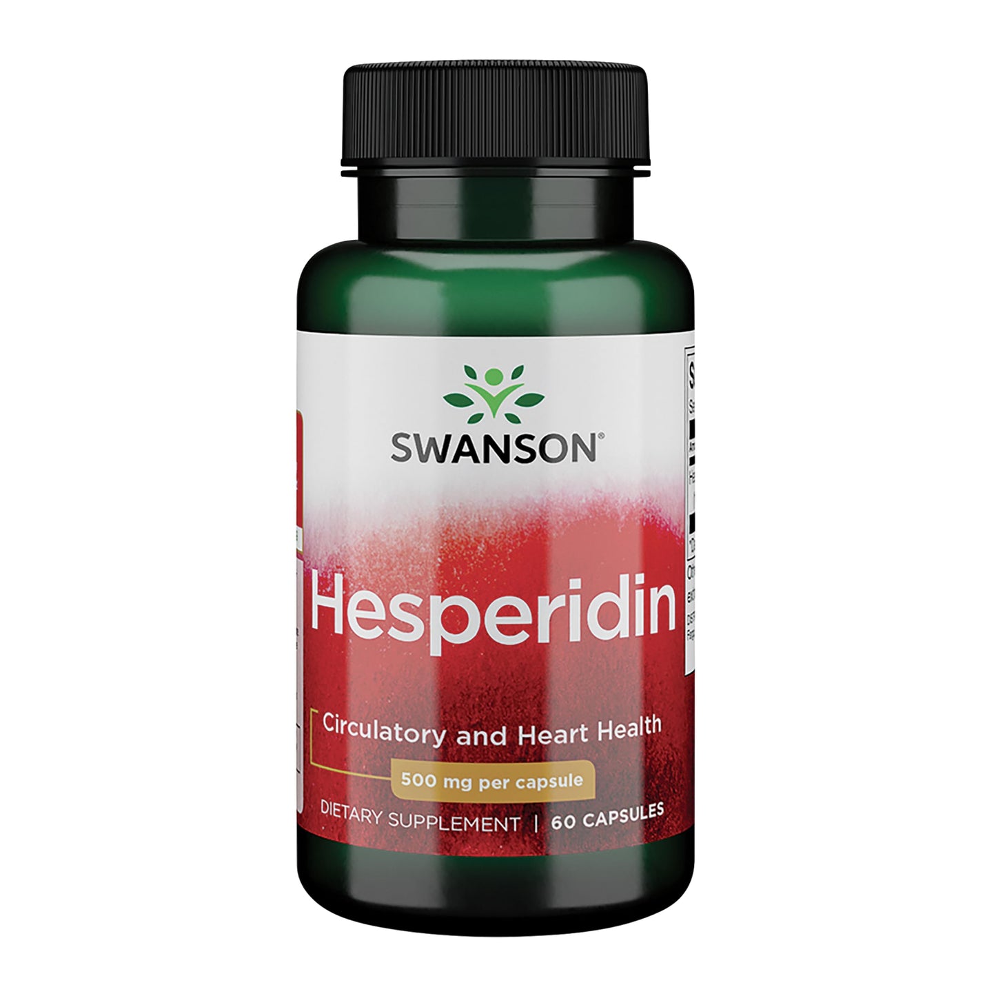 Swanson Hesperidin Citrus-Derived Cardiovascular & Hearth Health Support Capsules, 60 Count
