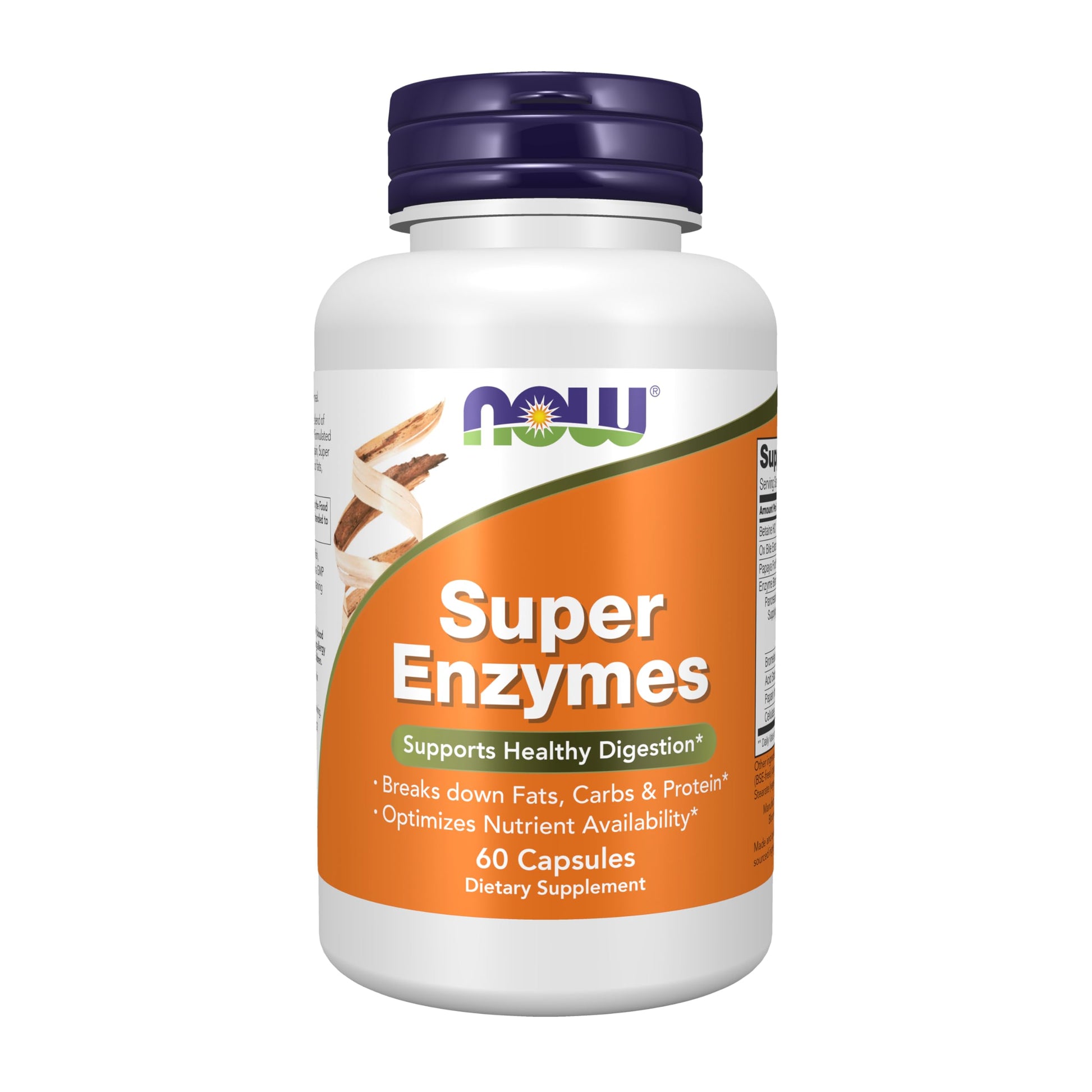 NOW Foods Super Enzymes Capsule 60 Capsules