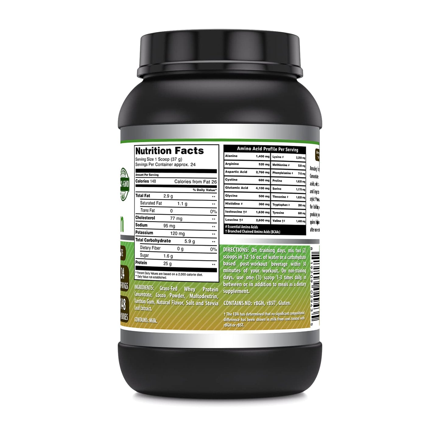 Amazing Nutrition Grass-Fed Whey Protein Powder 32