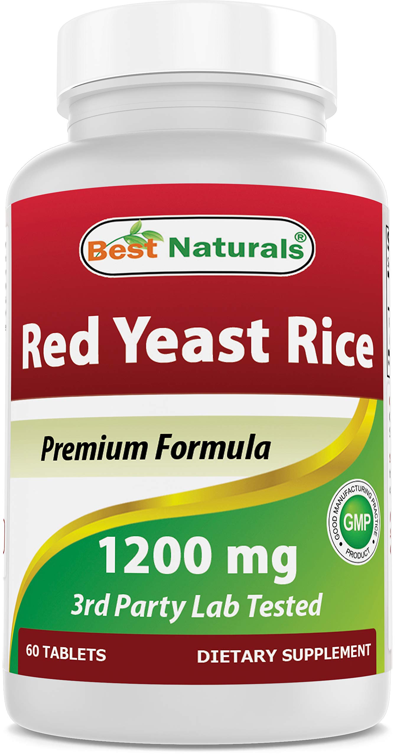 Best Naturals Red Yeast Rice 1200 Mg Tablet, 60 Tablets