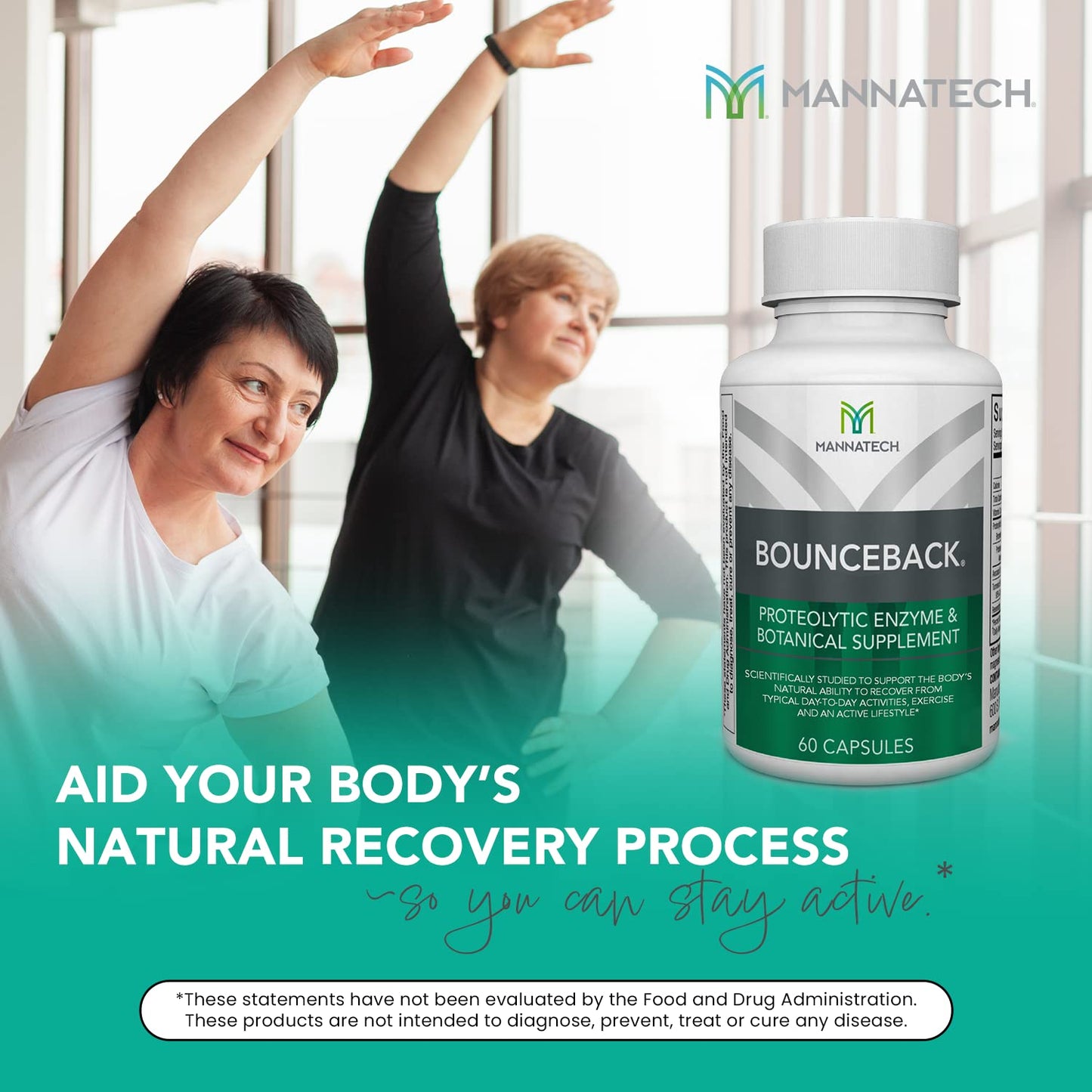 Mannatech BounceBack® Joint Support 60 Capsules