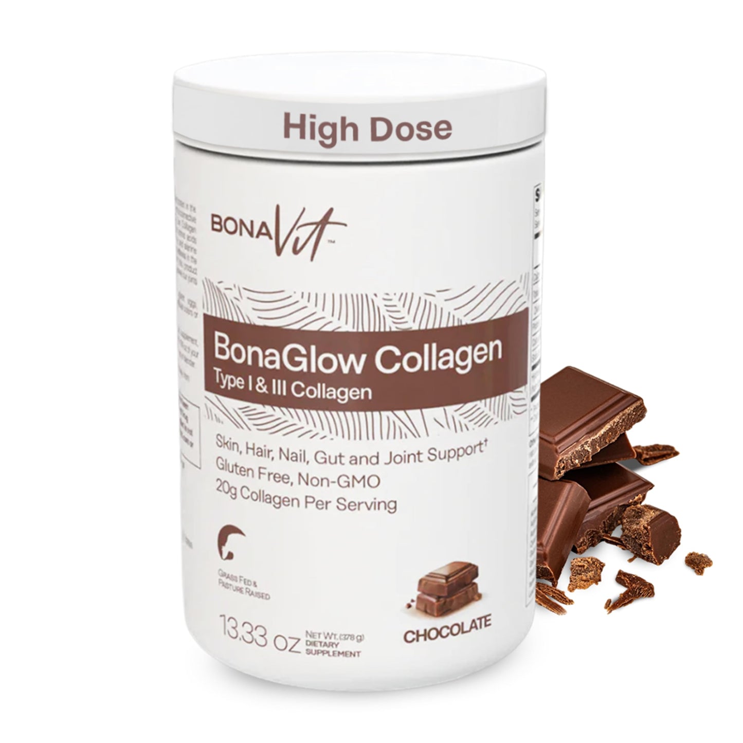 Bonavit Collagen Peptides Powder, 13.33 Ounce