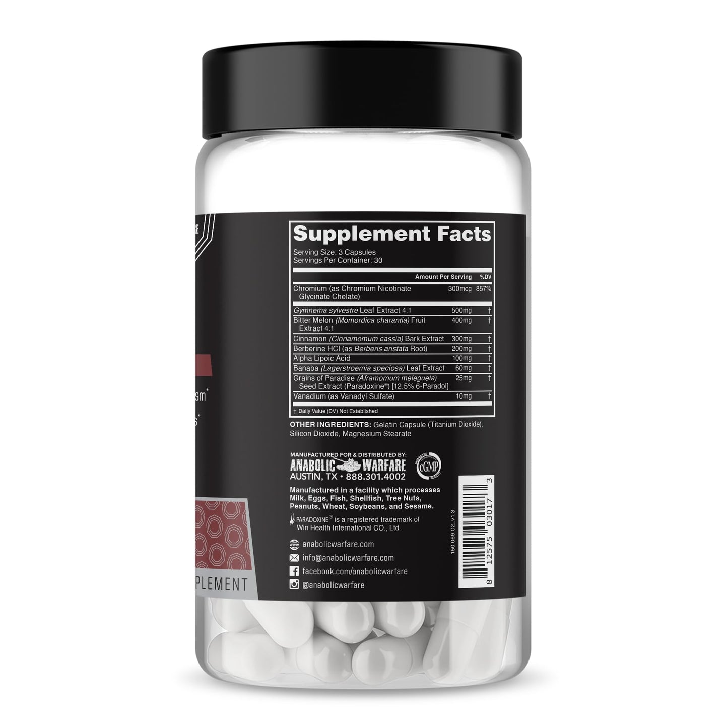 Anabolic Warfare Project GDA Capsule 90