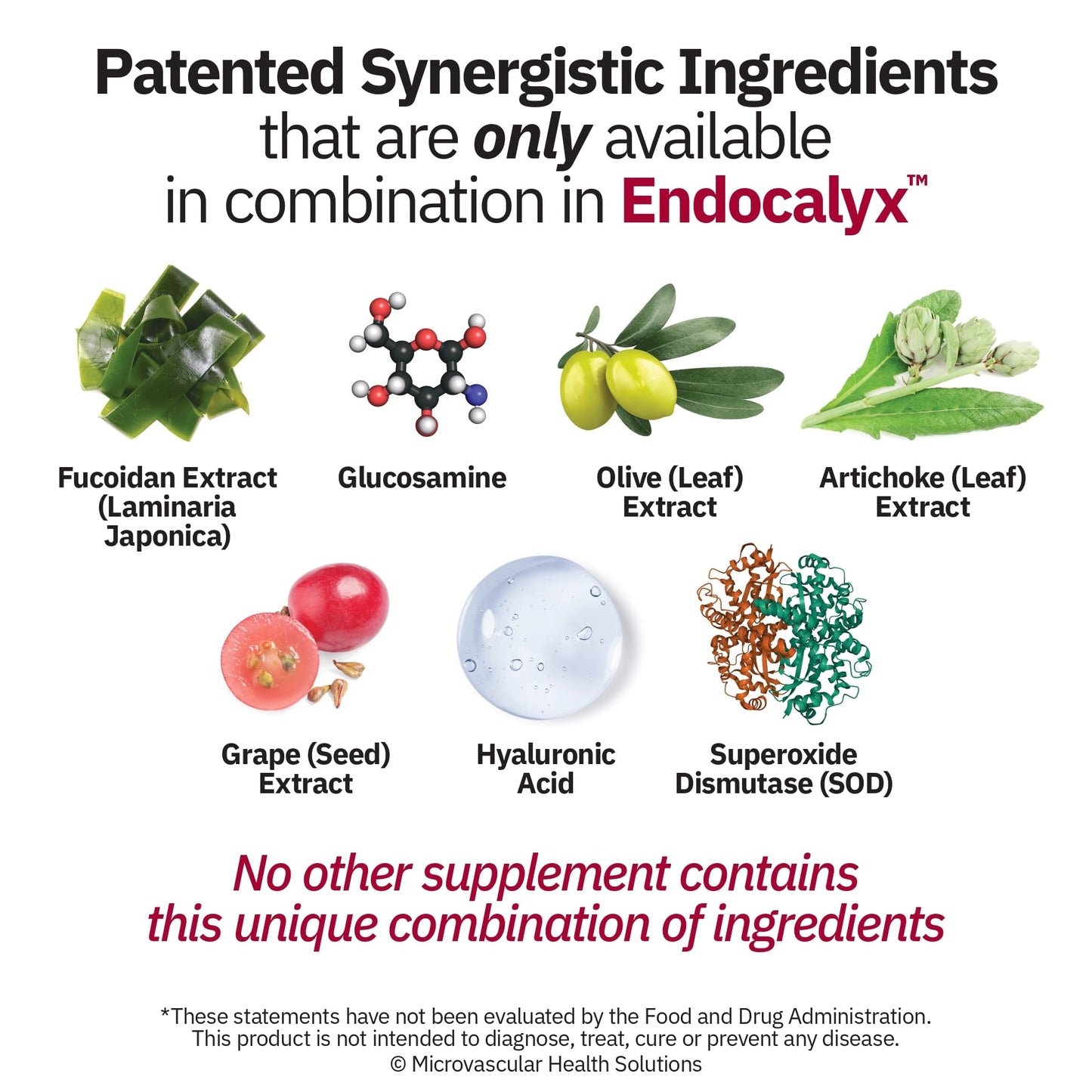 MYBODYRX Endocalyx Supplement - Endothelial Glycocalyx Support 60 Capsules