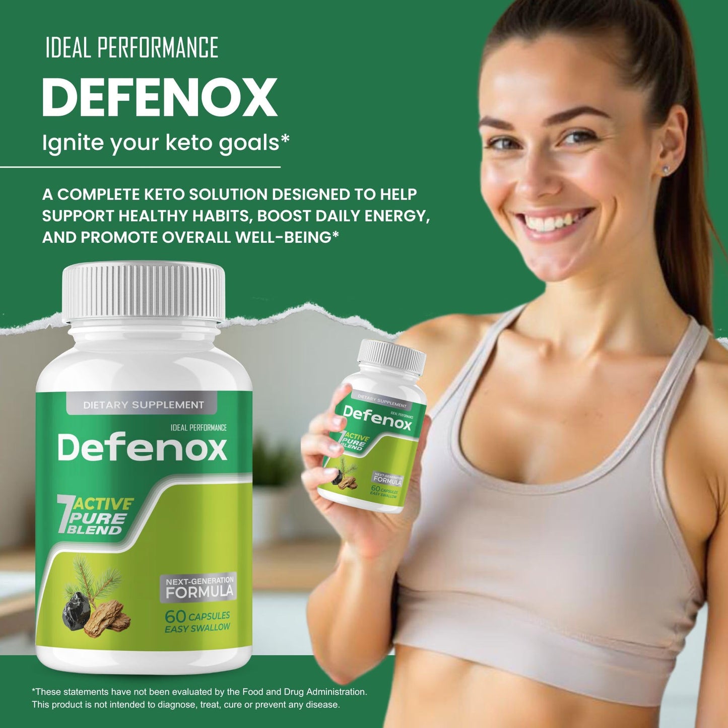 IDEAL PERFORMANCE Defenox Capsules, 60 Count