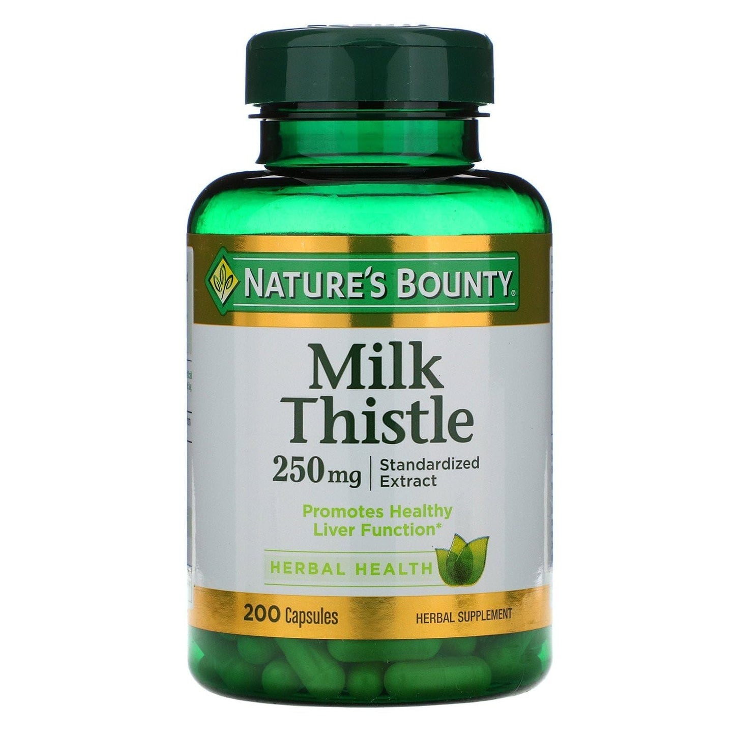 Nature's Bounty Milk Thistle 250 mg 600 Capsules