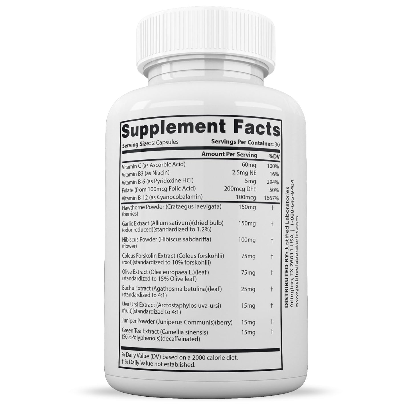 Justified Laboratories Blood Balance 180 Capsules