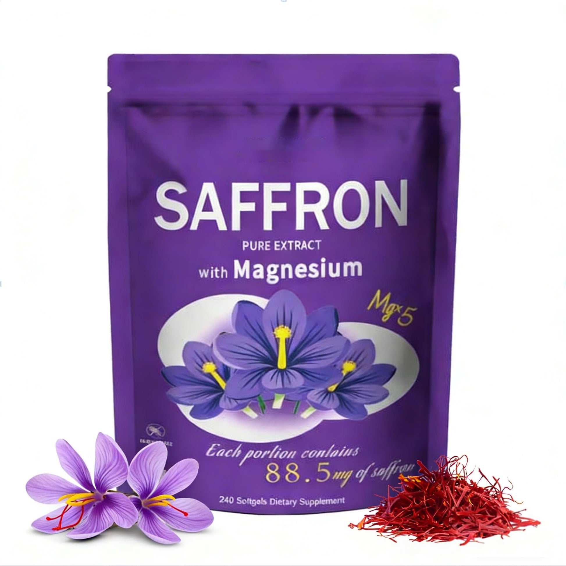 SERSANVE Saffron Extract Capsule 240 Count