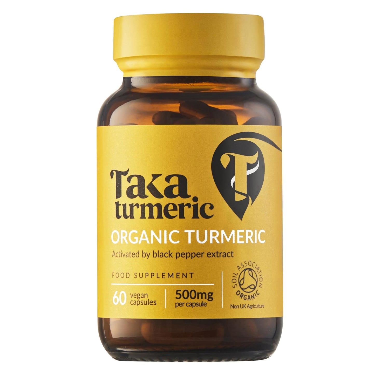 Taka Turmeric Turmeric & Black Pepper Extract 60 Capsules