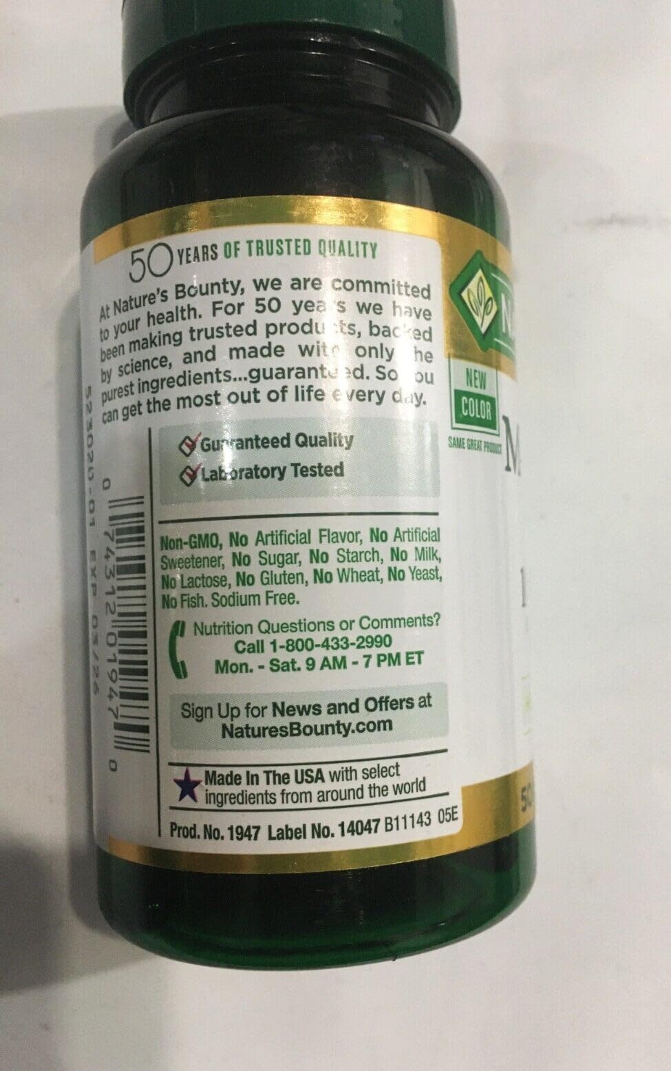 Nature's Bounty Milk Thistle 1000mg Softgels Pack of 6