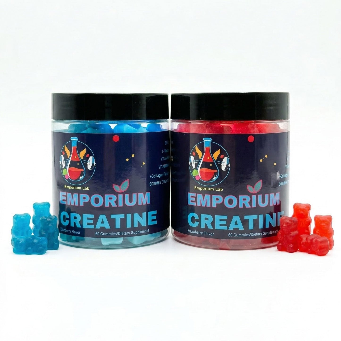 Emporium Lab ELOHIM Creatine Supplement 500mg Capsule 1 Count