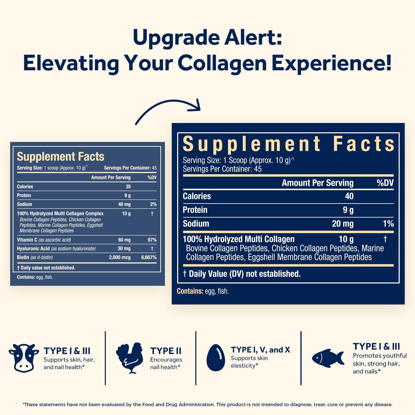 Doctor's Recipes Multi Collagen Peptides Powder 16 oz