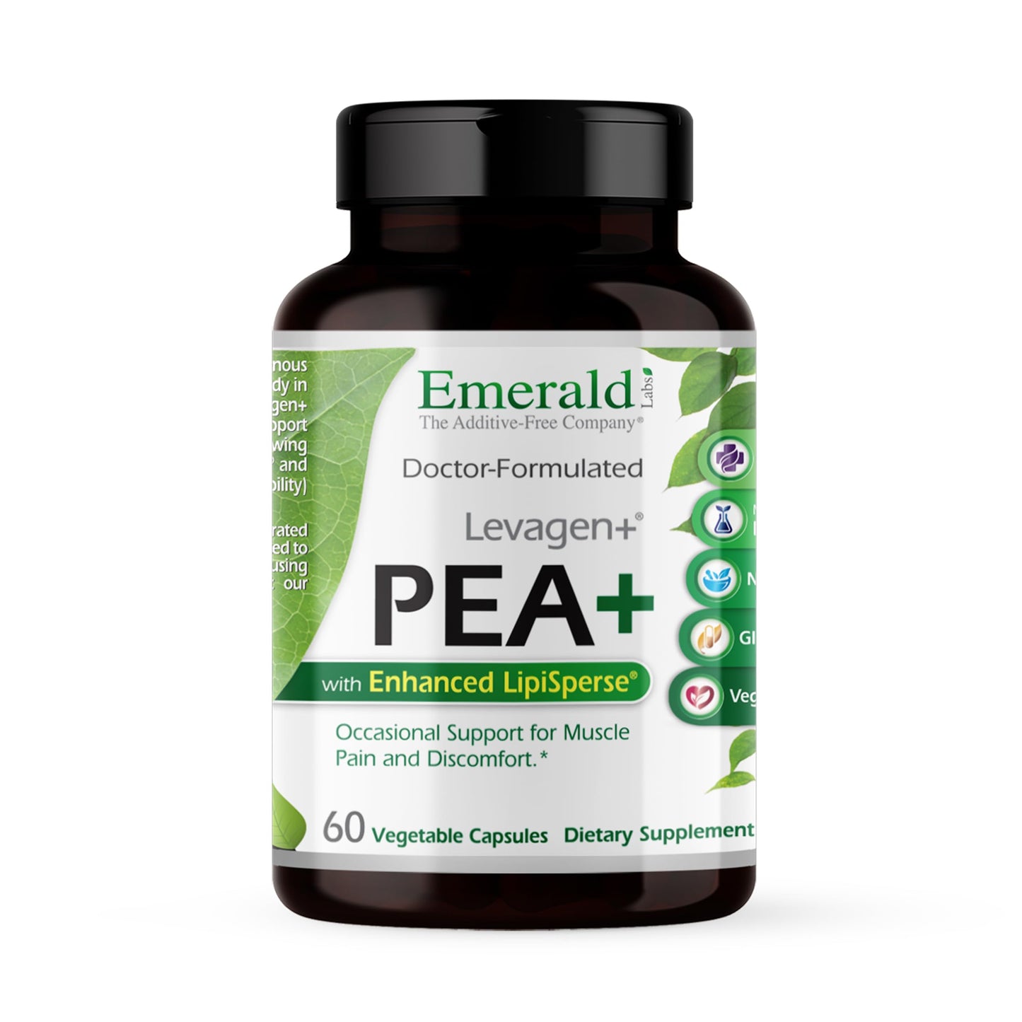 Emerald Labs Pea+ with Levagen+ Capsule 60 Count