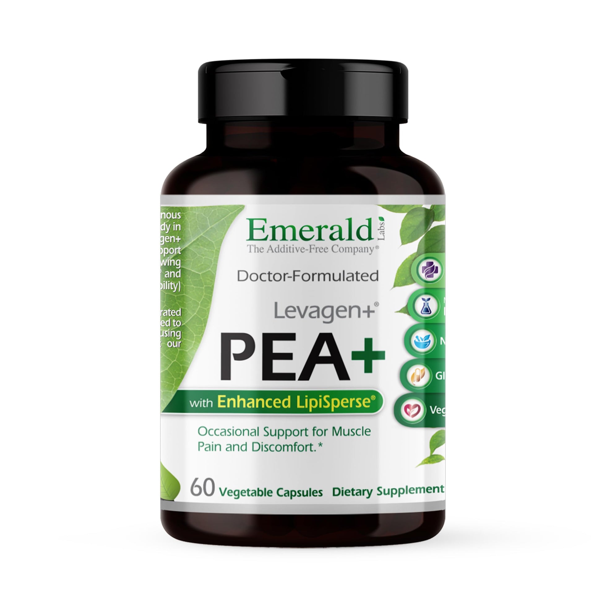 Emerald Labs Pea+ with Levagen+ Capsule 60 Count