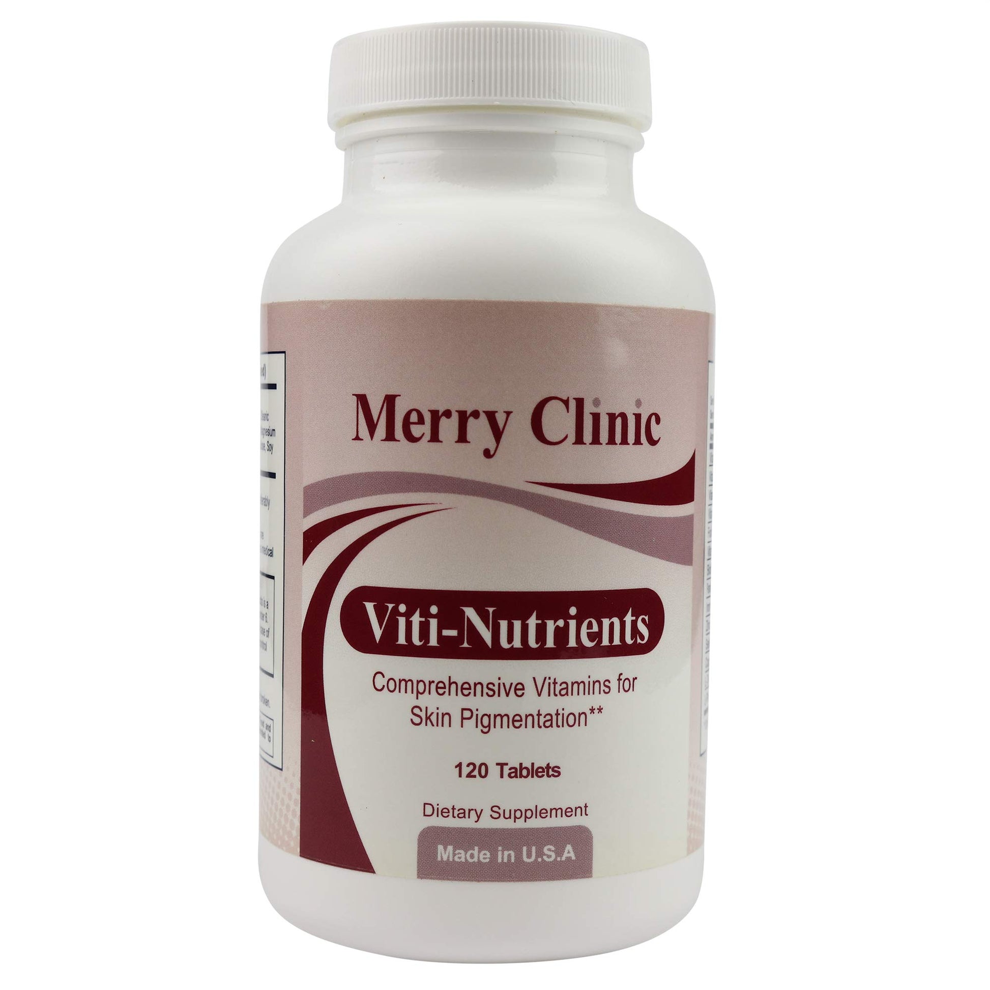 Merry Clinic Viti-Nutrients Comprehensive Vitamins for Skin Pigmentation, 120 Tablets