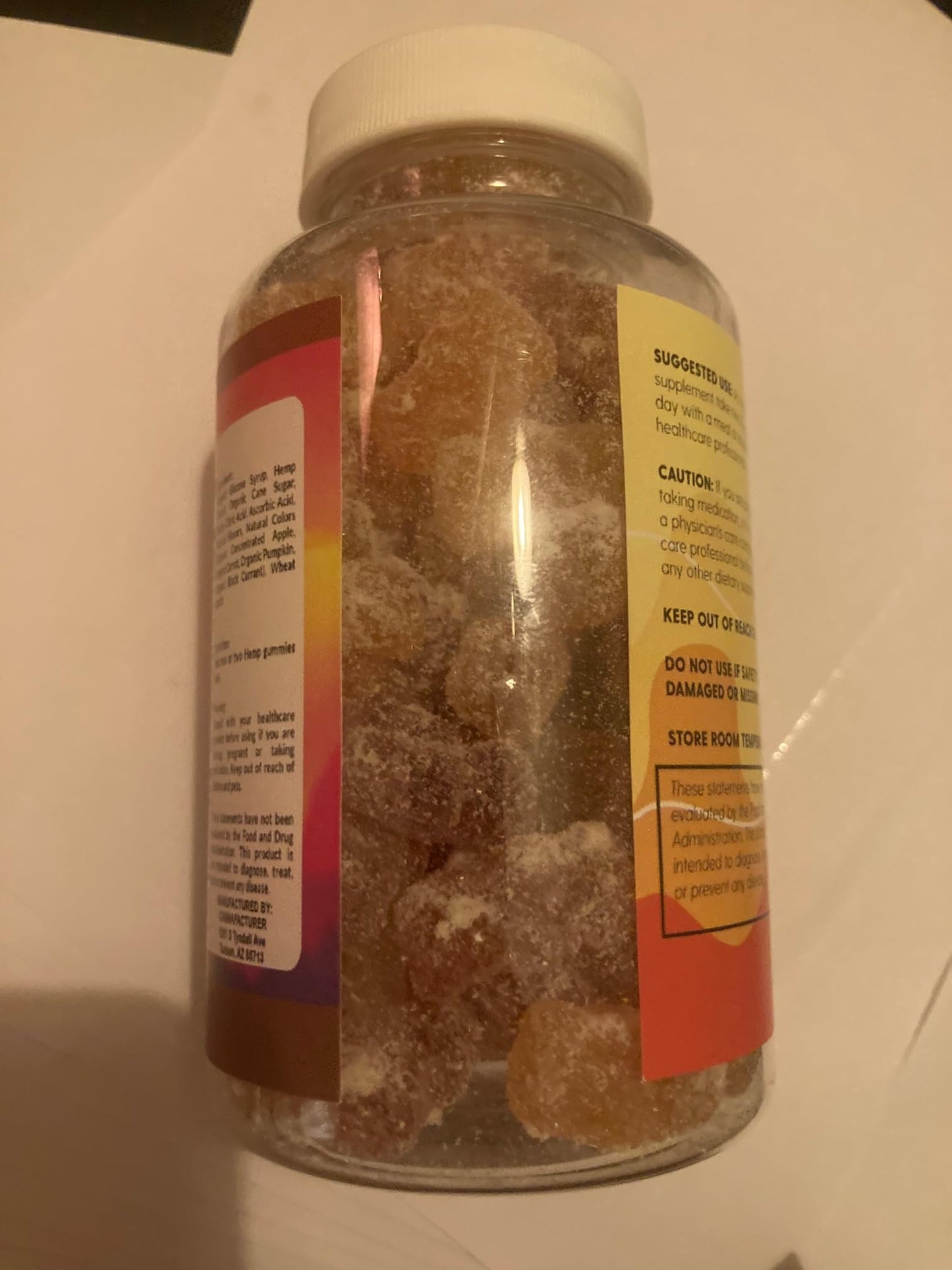 The CBD Project Hemp Gummies Omega-3-6-9 Complex Gummy 50 Count