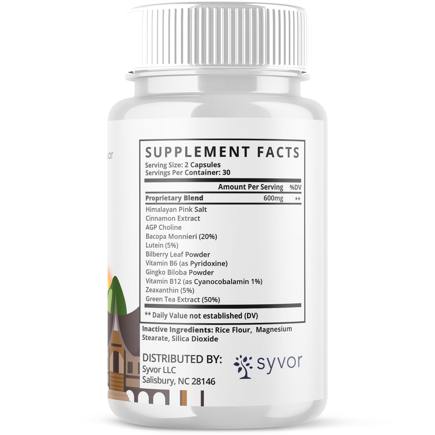 Syvor Sumatra SlimBelly Tonic Capsules 300 Capsules