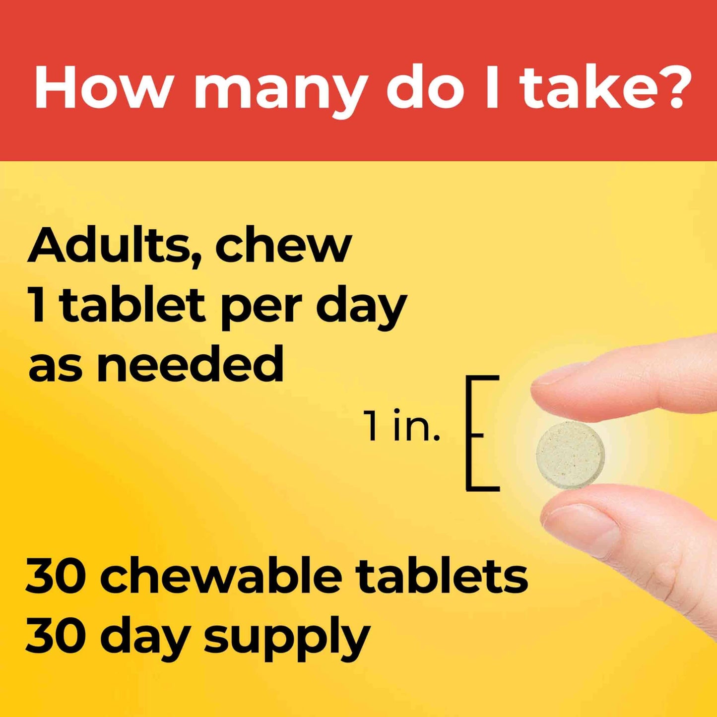 Nature Made 5-HTP 100mg Chewable Tablets, 30 Count
