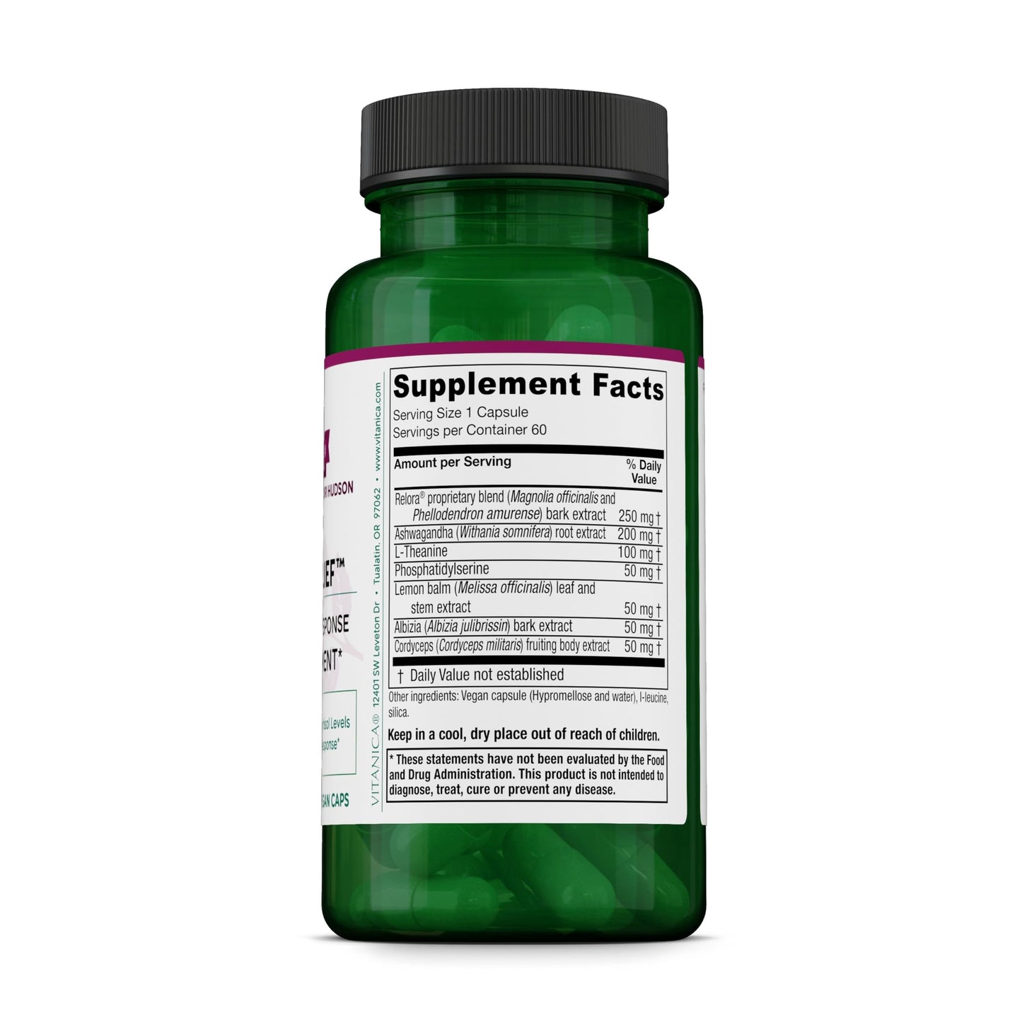 Vitanica Cortisol Relief Capsule, 60 Capsules