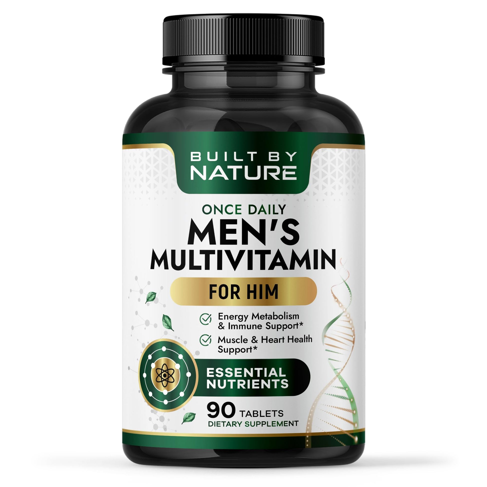 Built by Nature Multivitamin for Men Tablet 90 Count