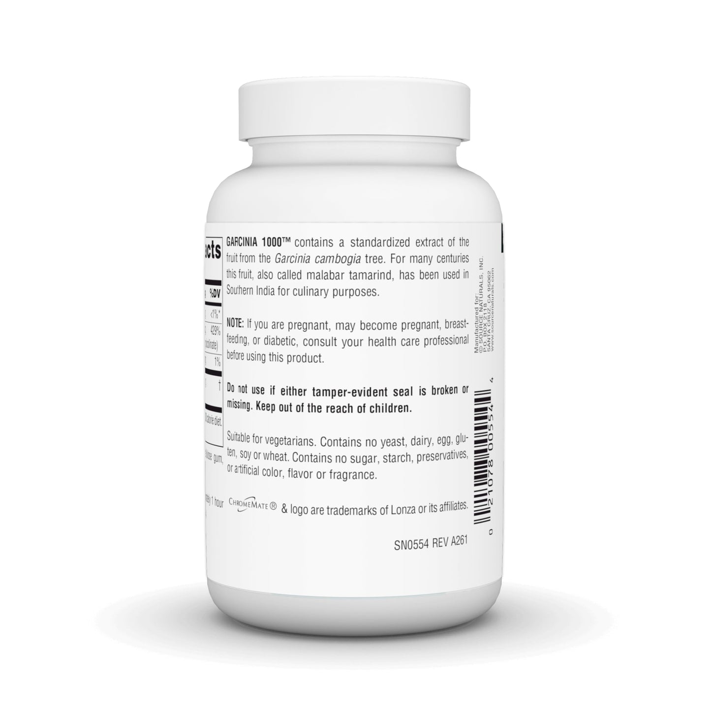 Source Naturals Garcinia Cambogia Extract 1000 mg Tablet, 90 Count