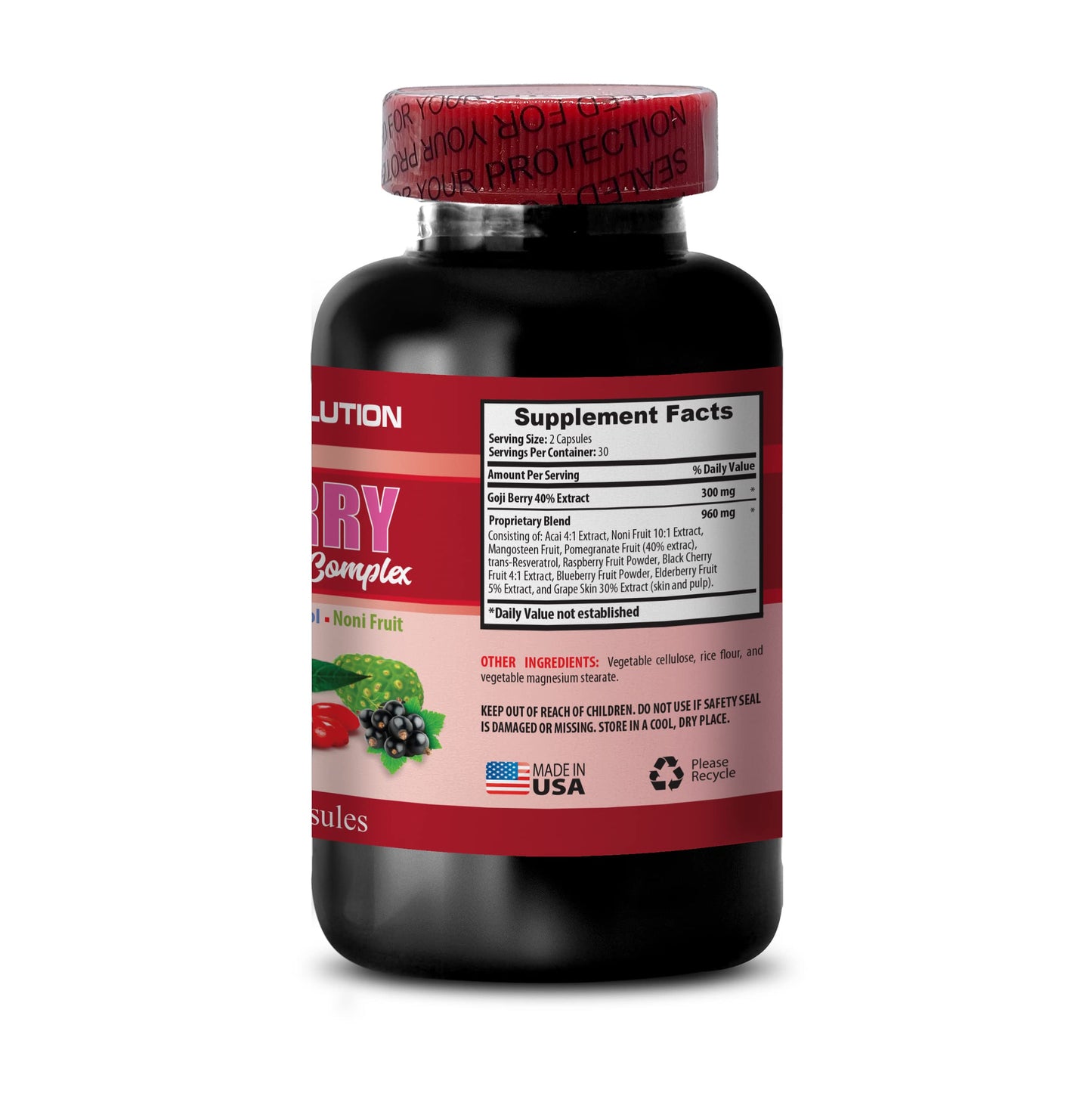 Health Solution Prime Brain and Memory Power Boost Capsules, 120 Capsules