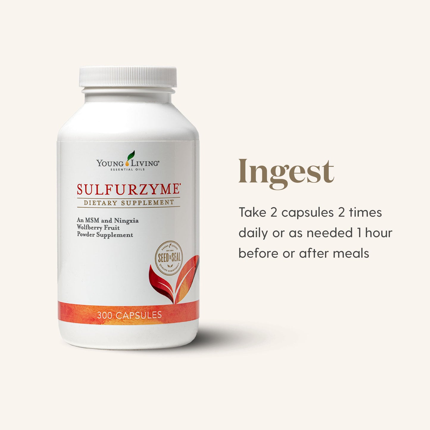 Young Living Sulfurzyme 300 Capsules