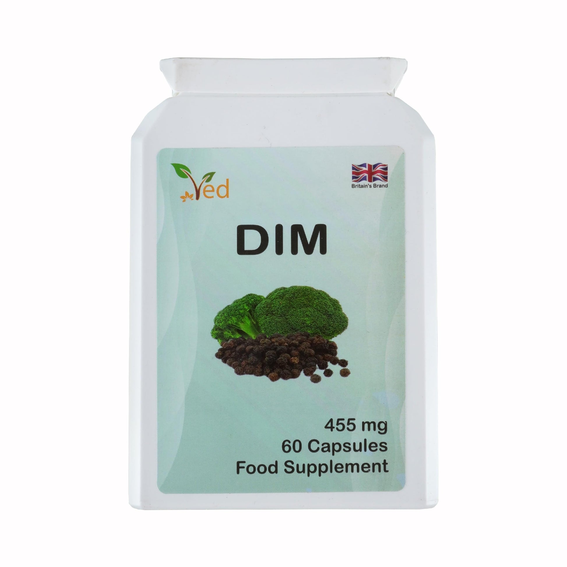 Ved DIM 455 mg per Serving Capsules, 60 Count
