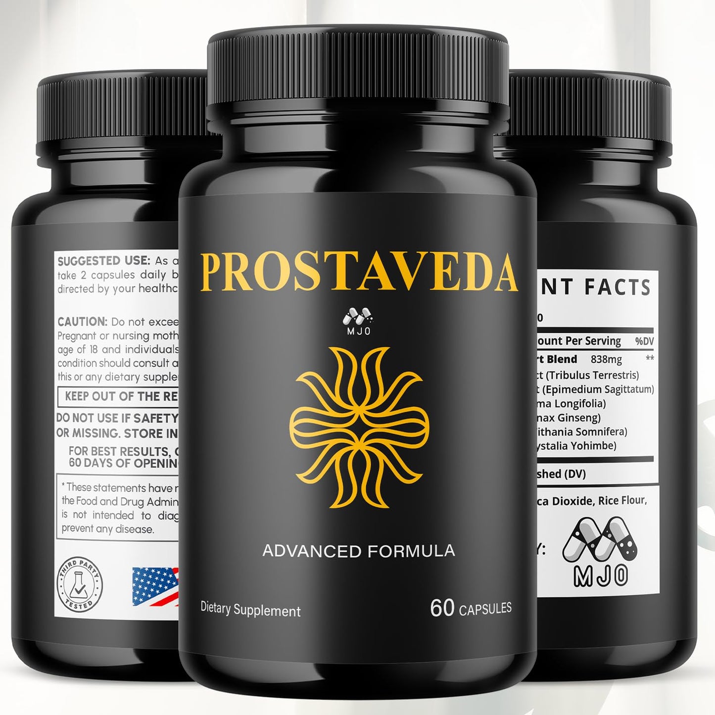 MJO Prostaveda Capsules, 180 Capsules