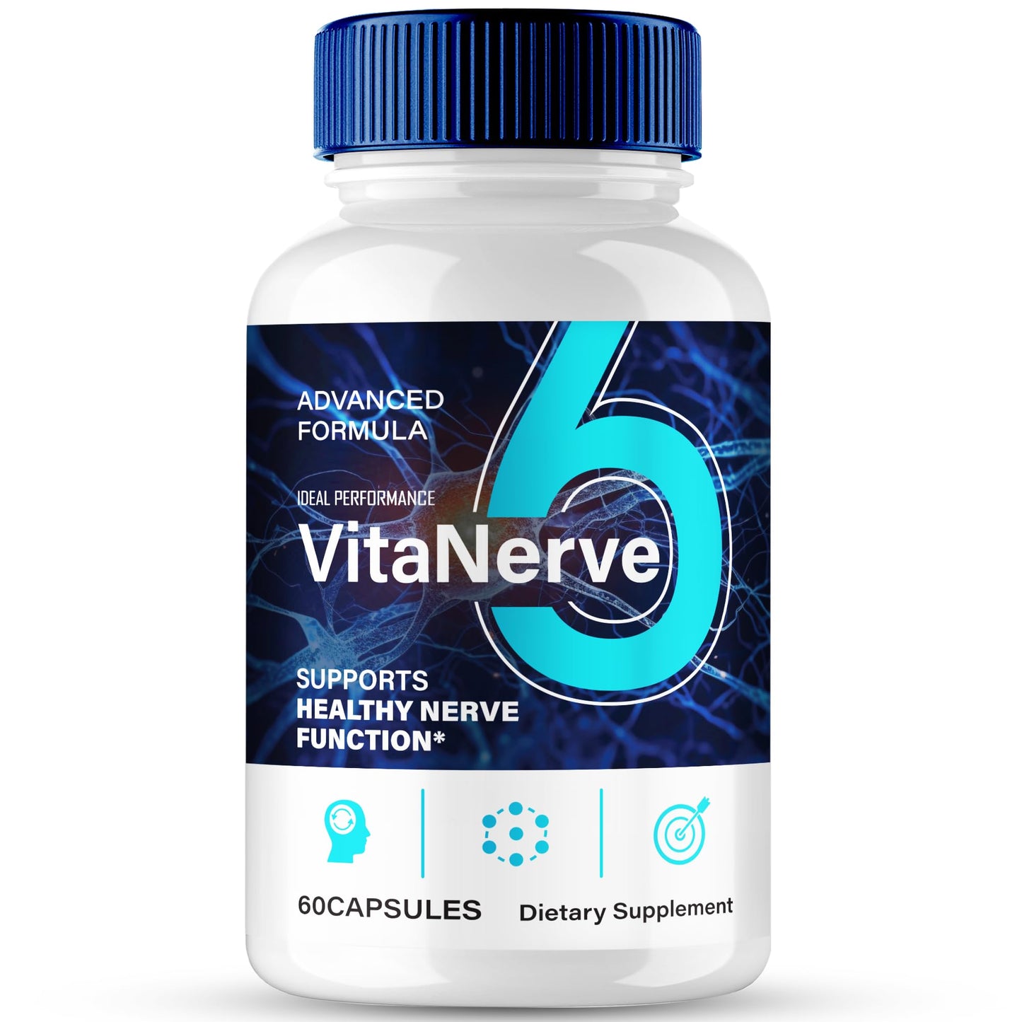 IDEAL PERFORMANCE VitaNerve 6 Capsules, 60 Count