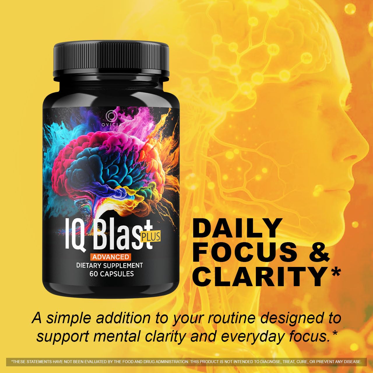 OVICIA IQ Blast Plus Capsules 180 Capsules