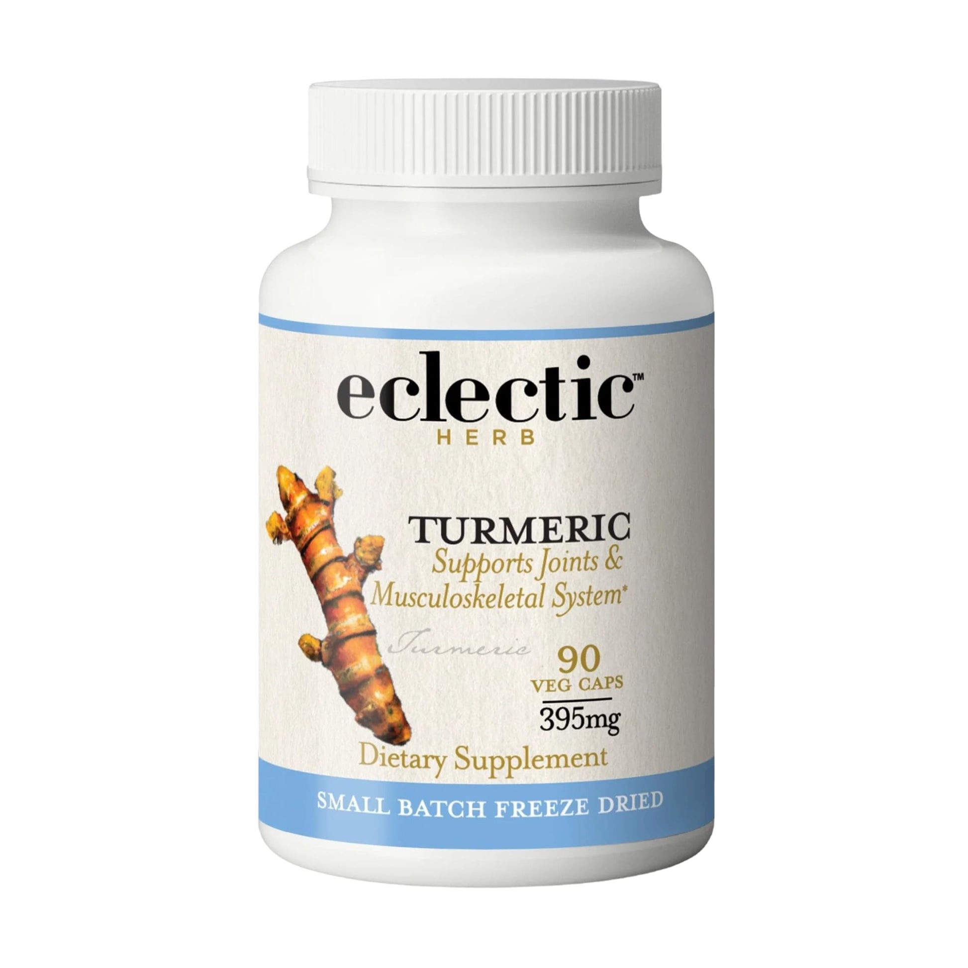 Eclectic Institute Organic Turmeric Capsules 90 Capsules