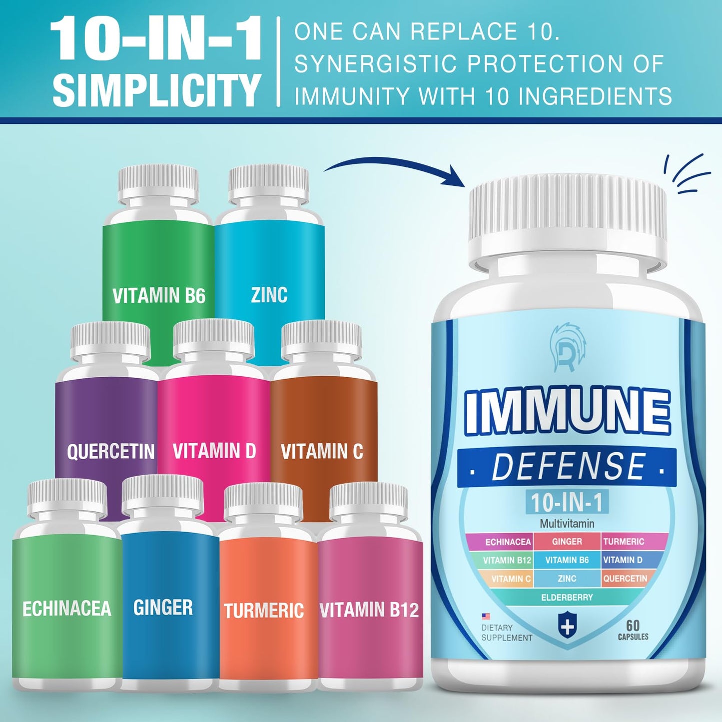 Drloton Immune Support Supplement 120 Capsules