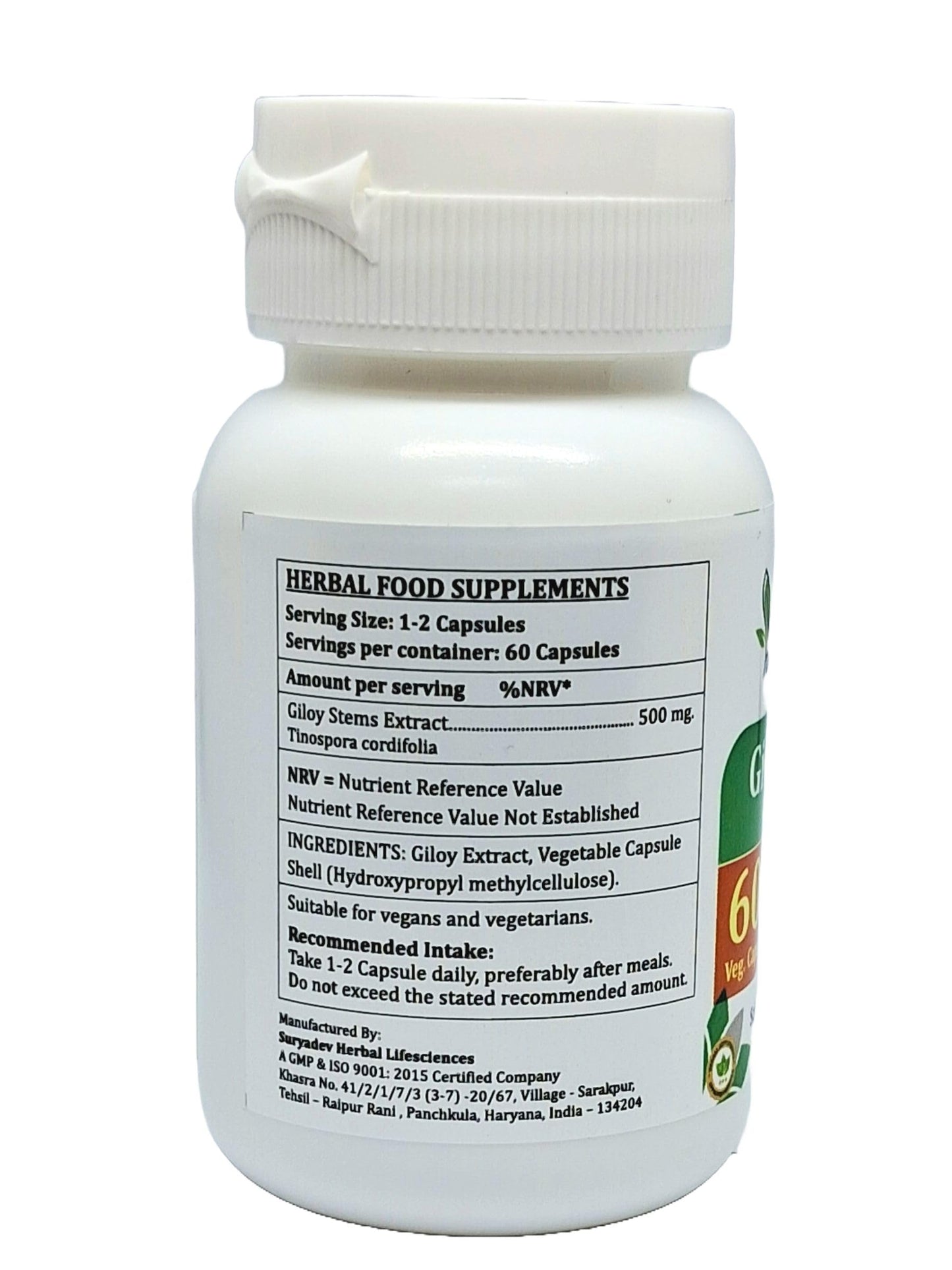 Satya Naturals Giloy Forte Capsule 500 mg, 120 Capsules
