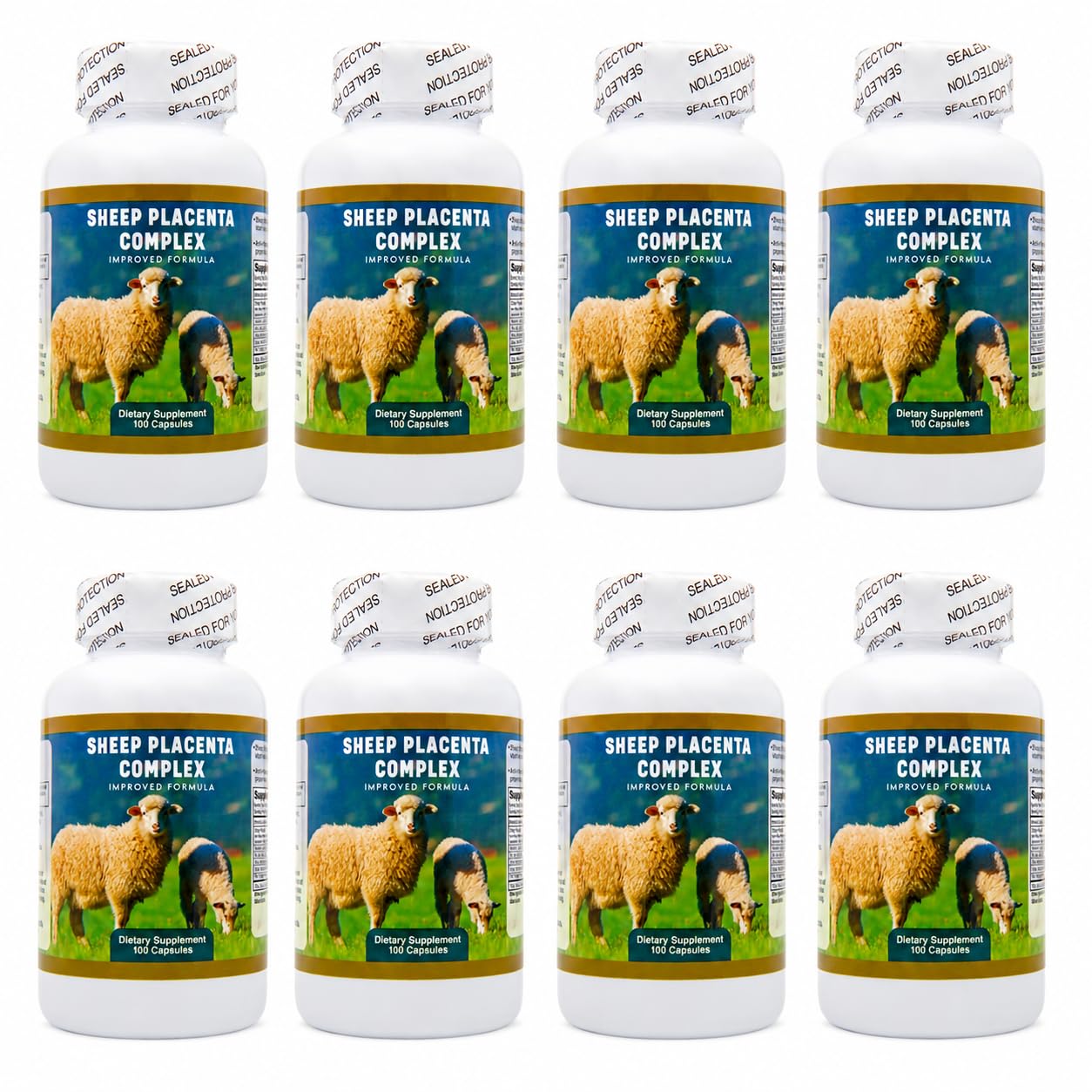 Nu-Health Sheep Placenta Complex 800 Capsules