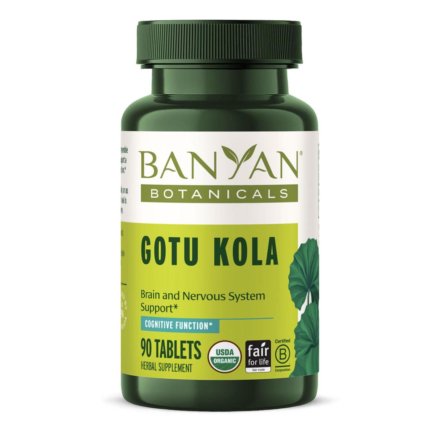 Banyan Botanicals Gotu Kola Tablets, 90 Tablets