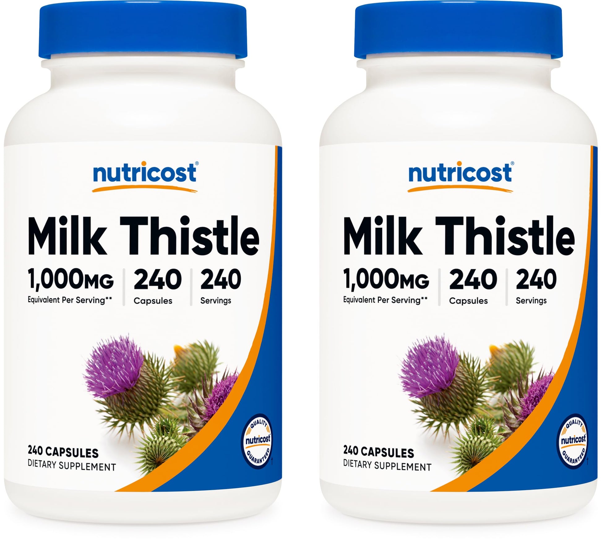 Nutricost Milk Thistle Extract 480 Capsules