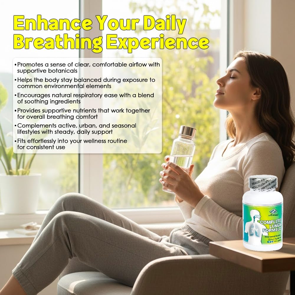 Nu-Health Complete Lungs Formula Capsule 60 Count