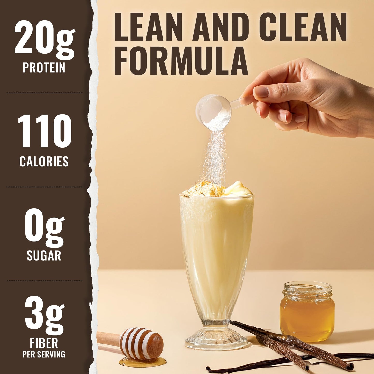 10X Health System Vegan Protein Powder, Plant-Based Protein Powder, 37 Servings