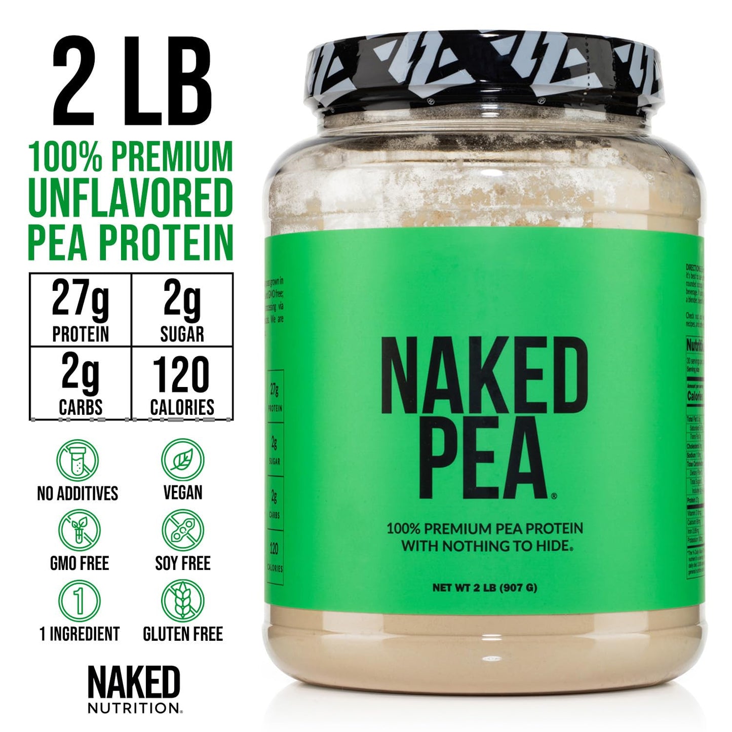NAKED Pea Protein Powder 32 Servings