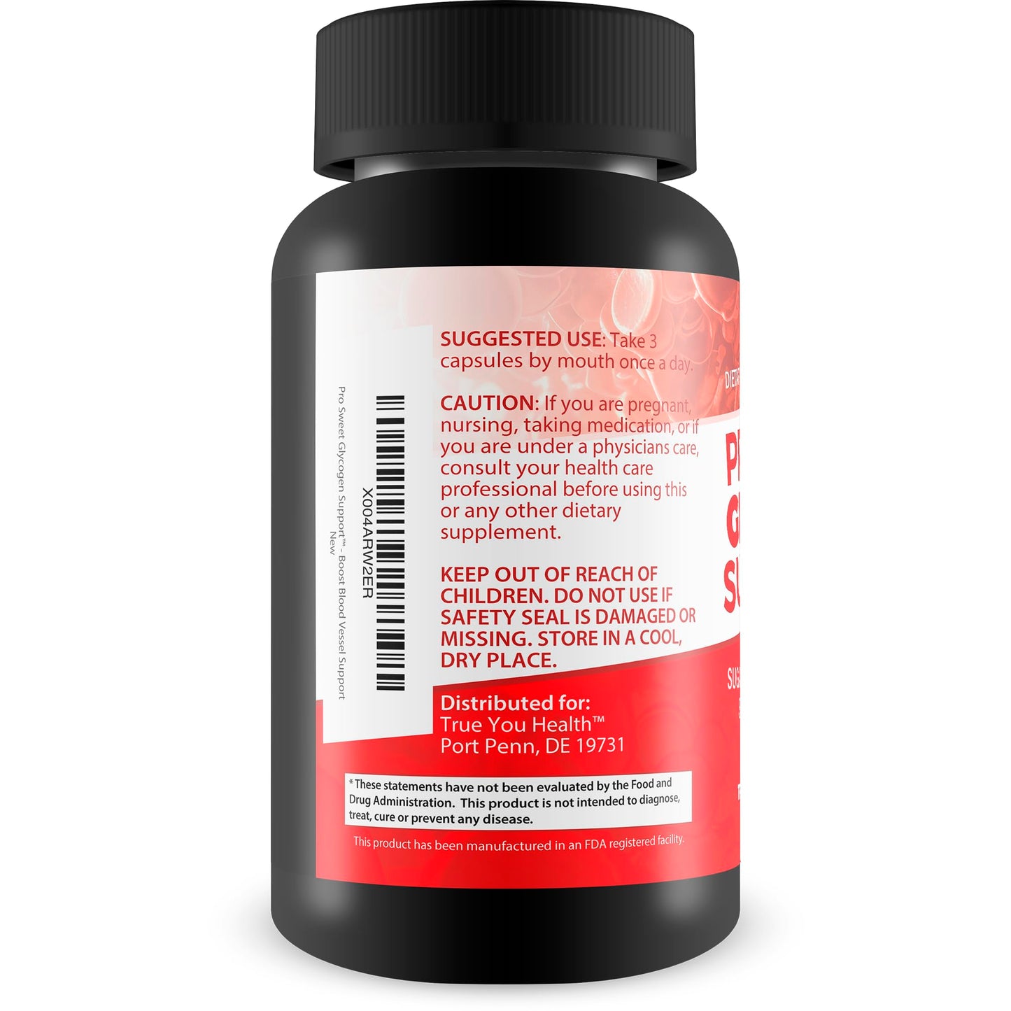 True You Health Pro Sweet Glycogen Support Capsule 90 Count