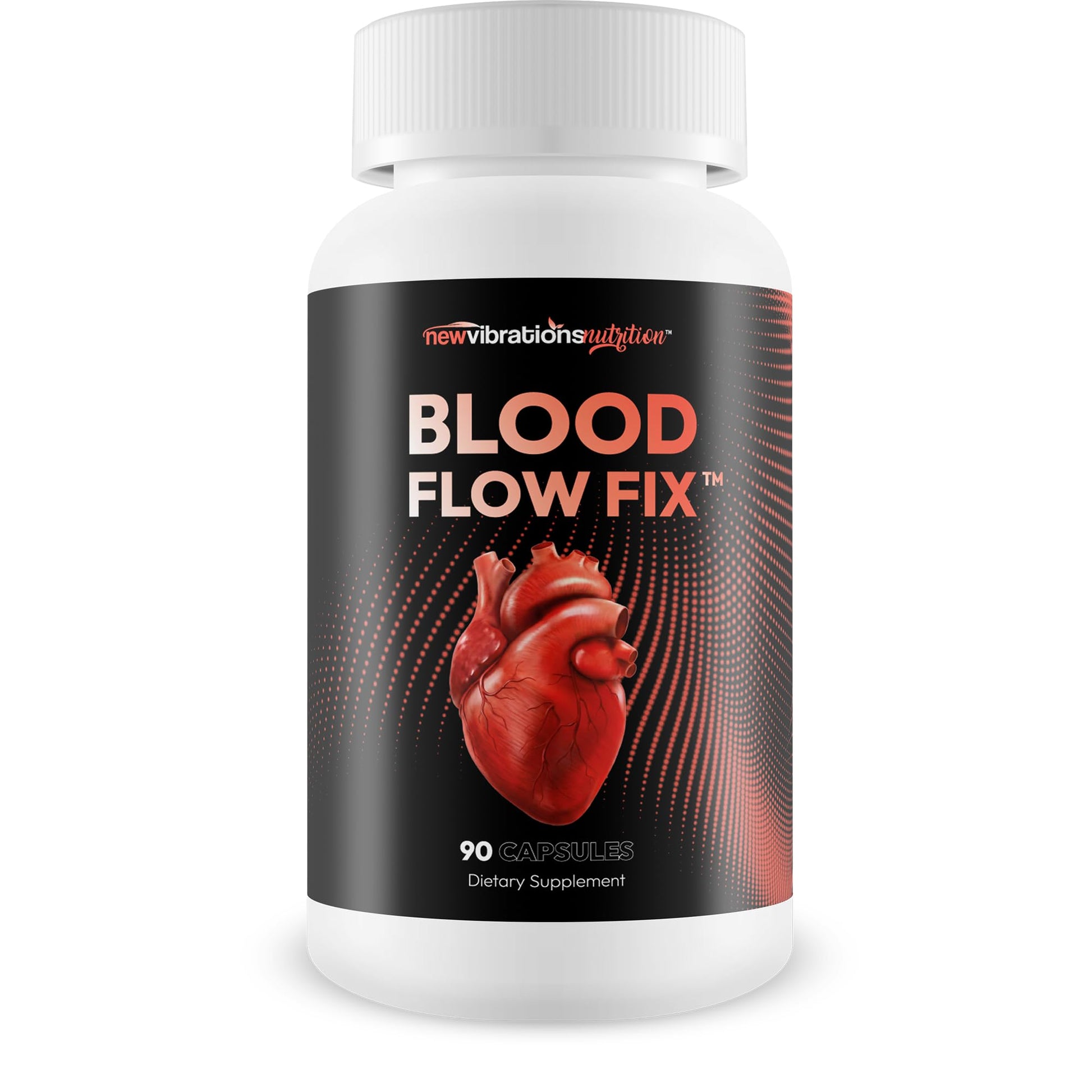New Vibrations Nutrition Blood Flow Fix Capsule, 90 Count