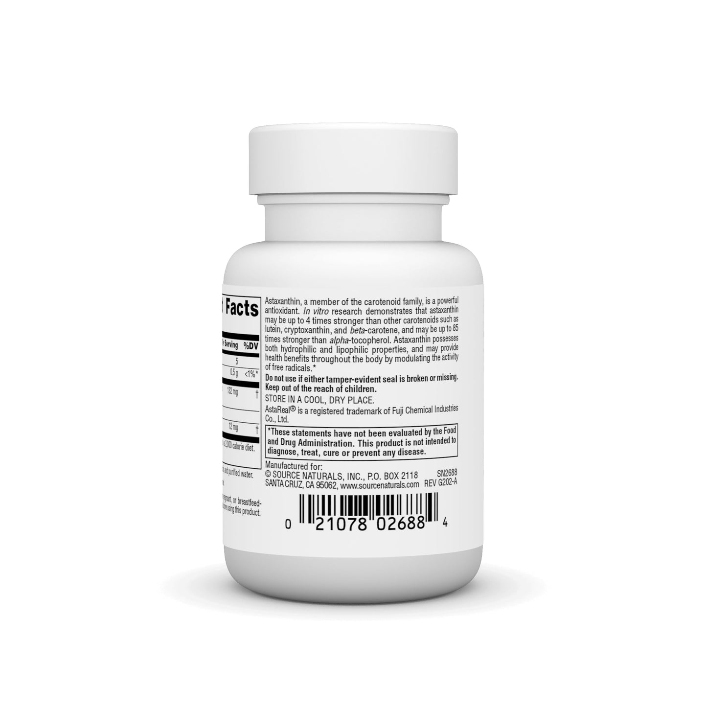 Source Naturals Astaxanthin Softgels, 30 Count
