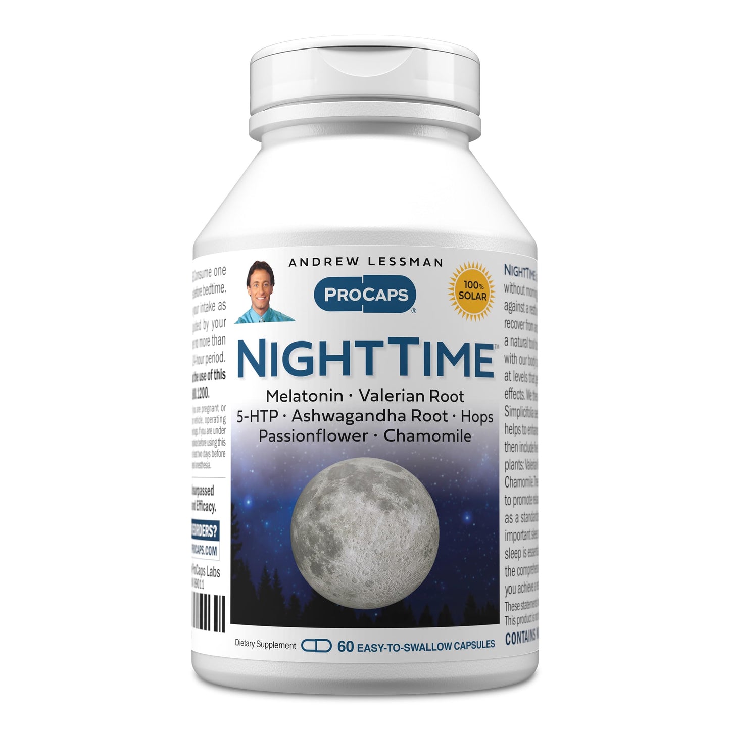 ANDREW LESSMAN Night Time Capsules, 60 Count
